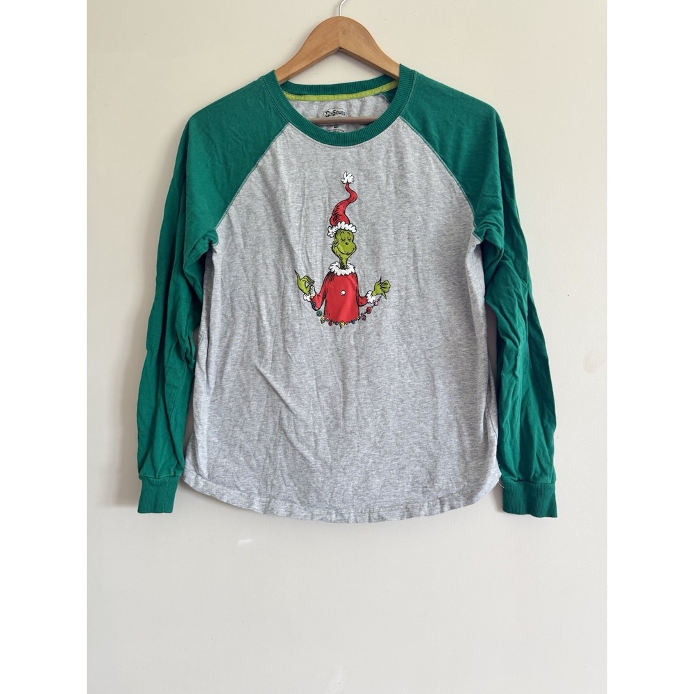 Grinch Women's Shirt Christmas Dr.Suess Cute Fun Medium